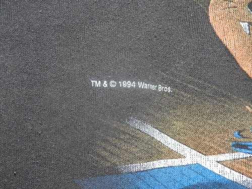 Vintage 1994 Orlando Magic Taz Tasmanian Devil Looney Tunes Pullover Sweatshirt - Picture 3 of 9