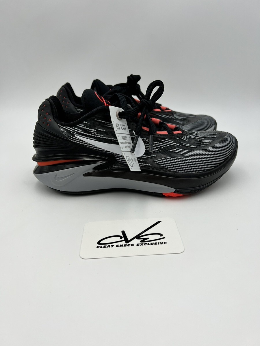 Nike Air Zoom GT Cut 2 Bred Basketball Shoes Mens 4.5 Womens 6 Black Red Basketball Shoes Nike Air Zoom G.T. Cut Academy 2 Black-Univ  main image 3