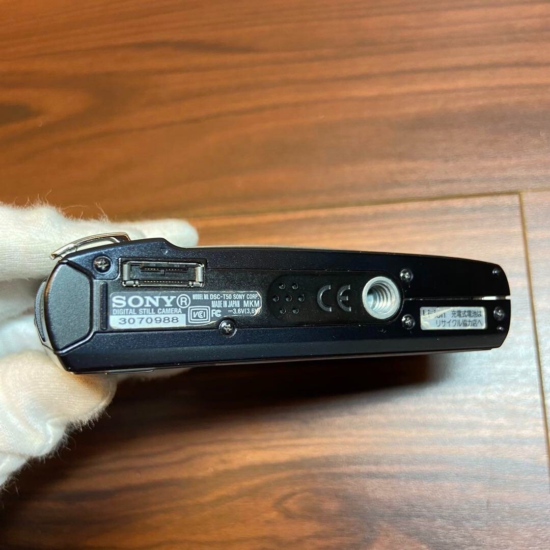 SONY Cyber-shot DSC-T50デジカメ ほぼ新品 3378 SONY Cyber-shot DSC-T50 digital camera, 3378 From Japan
