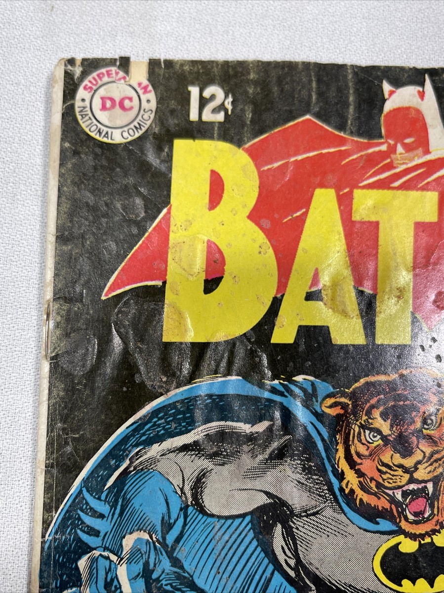 Batman #209 Cover art by Irv Novick. 