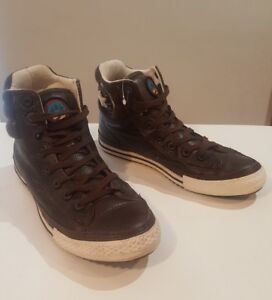 converse uomo pelle marrone