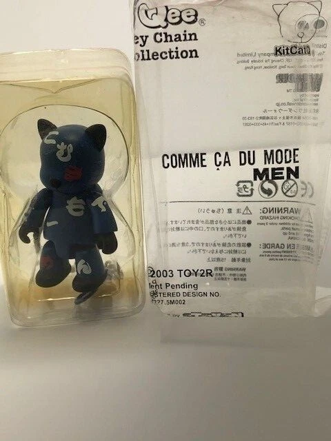 Toy2r Comme Ca Du Mode 2.5" Qee - Rincat Blue 226 - Rare Japanese Limited - Image 3 of 4
