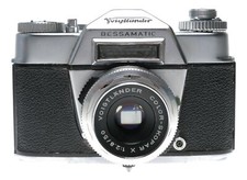 Voigtlander Bessamatic 35mm Film SLR Camera Color-Skopar X 1:2.8/50