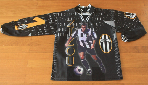 THEE SHIRT Vintage )) ZINEDINE ZIDANE / JUVENTUS FC
