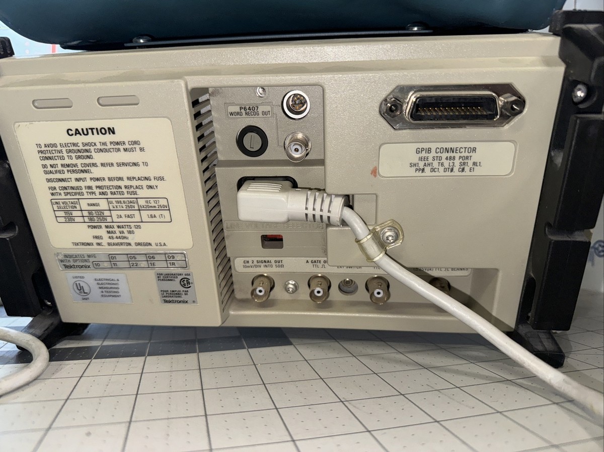 Vintage TEKTRONIX 2445A Analog Oscilloscope Tested See Desc Vintage TEKTRONIX 2445A Analog Oscilloscope Tested See Desc