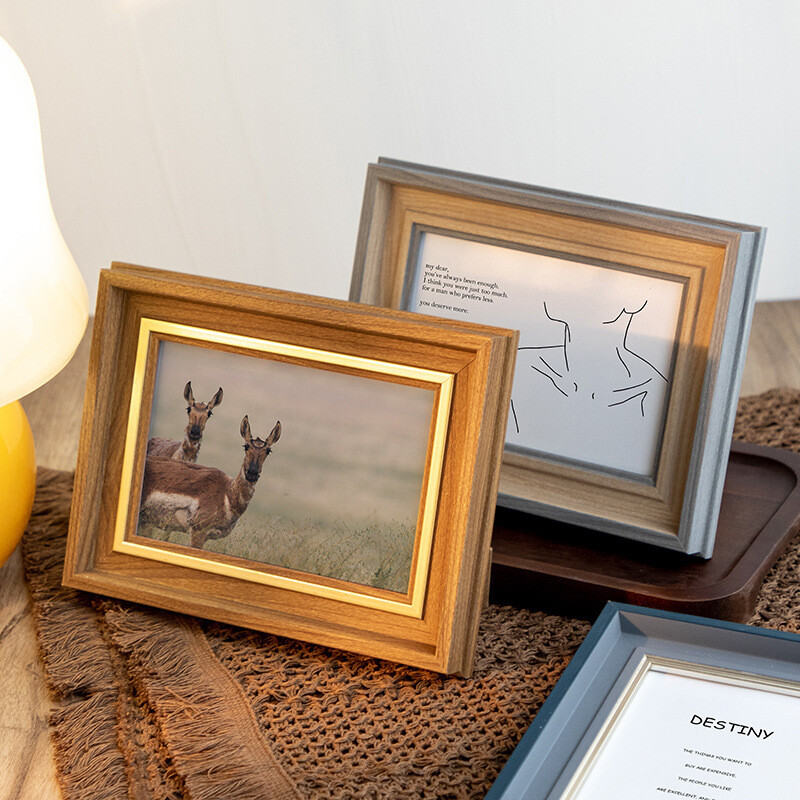 AU Simple Beauty Light Luxury Modern Literary Gallery Picture Photo Frame Family - Picture 1 of 21