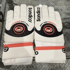 SONDICO SOFTGRIP GOALIE GOAL KEEPER GLOVES Soccer Size 8