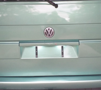 Nummernschildhalter Clips Push&Lock vorne oder hinten für KFZ Wohnwagen Anhänger