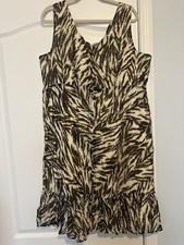 Talbots Animal Print Dress