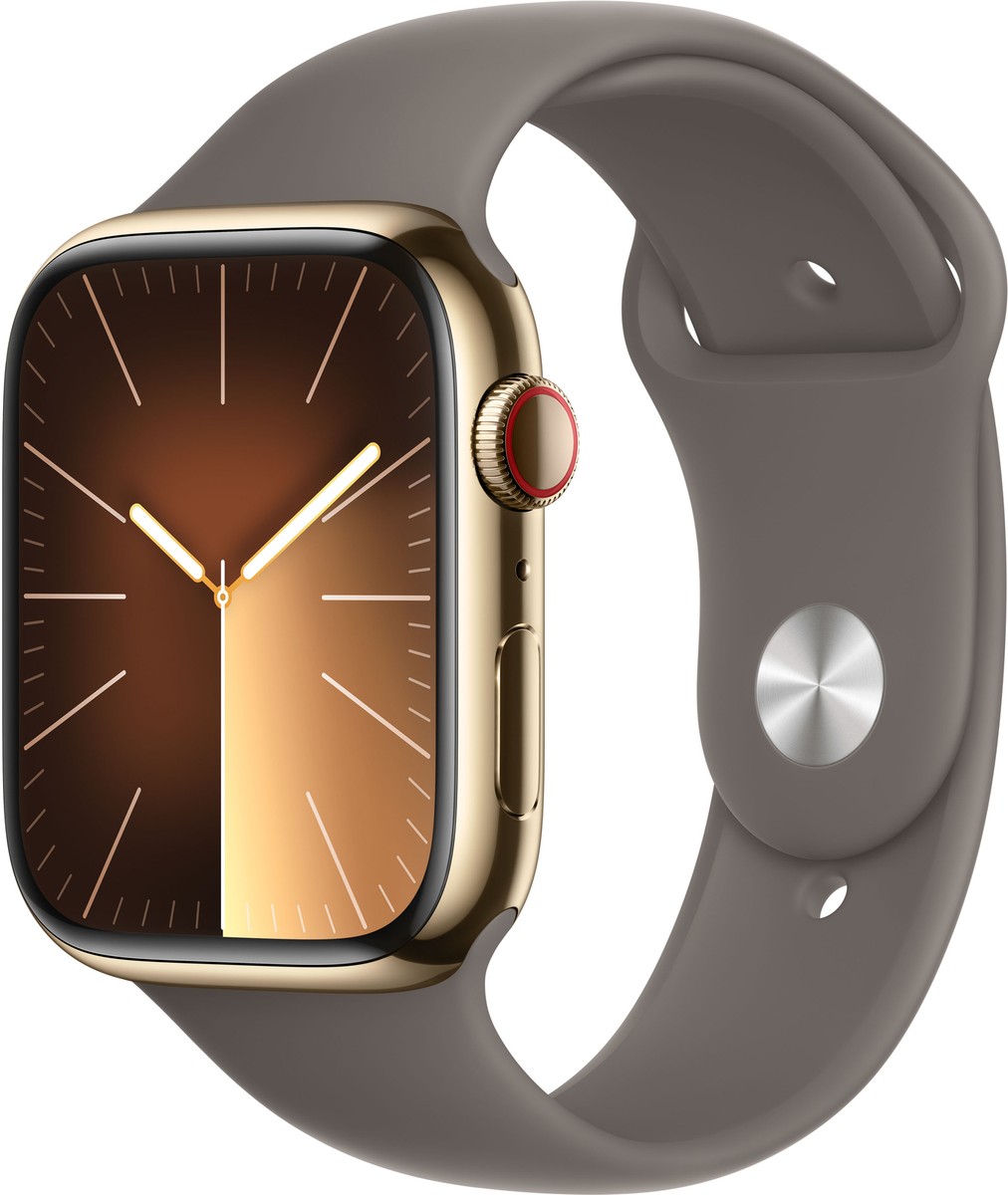 Apple Watch Gen 9 Series 9 Cell 45mm Gold Stainless Steel Apple Watch Gen 9 Series 9 Cell 45mm Gold Stainless Steel