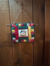 Hand Quilted Snowman Wall Hanging