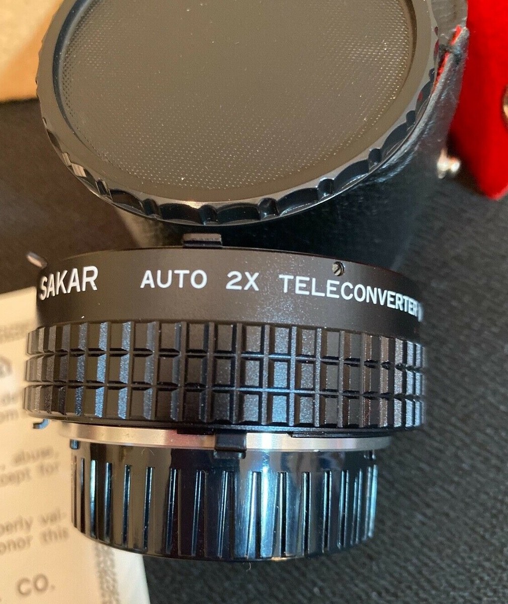 Téléconvertisseur Sakar 2x - Monture Sakar - Bon état