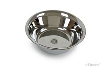 Edelstahl SpüLbecken Camping SpüLe Waschbecken 36 Cm Ø Ab 19Mm Ablauf Reisemobil