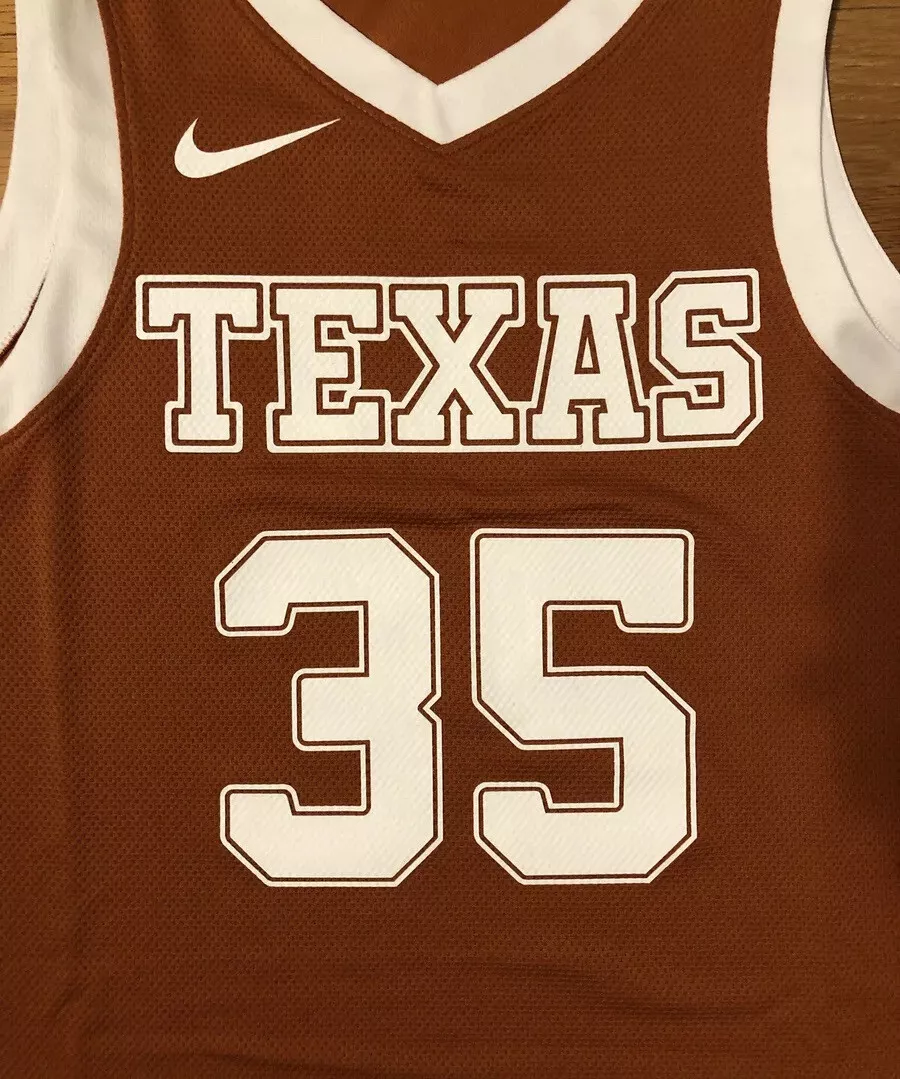 Nike Men's Texas Longhorns Kevin Durant #35 Burnt Orange Limited Basketball Jersey, Large