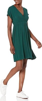 Essentials Women's Plus Size 5 XL Surplice V-Neck Luxe Knit Dress Jade Green | eBay Essentials Women's Plus Size 5 XL Surplice V-Neck Luxe Knit Dress Jade Green | eBay