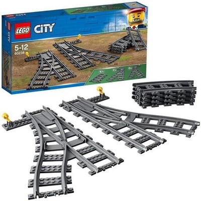 LEGO City Switch Tracks Weichen (60238) 8 St NEU & OVP Geburtstag Oster Geschenk