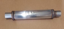 Sale Magnaflow 4 Round Muffler Ss 2.5 Centercenter 18 Body 10426