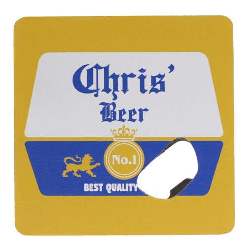 Calamita frigo sottobicchiere birra apribottiglie 3 in 1 personalizzata per lui regalo bar - Foto 91 di 268