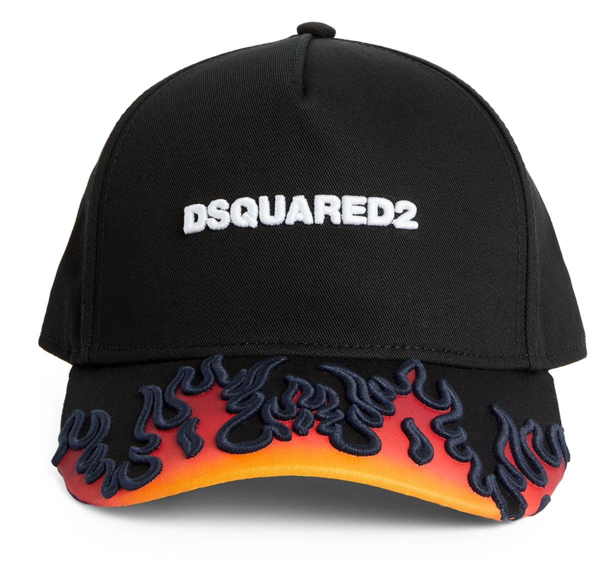 Dsquared2 Flames Baseballcap Cap Kappe Flame Icon Basebalkappe Hat