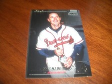 2022 Topps Stadium Club Greg Maddux Atlanta Braves #210 HOF