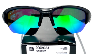 Buy NEW Oakley FLAK BETA Matte Black POLARIZED Galaxy Jade