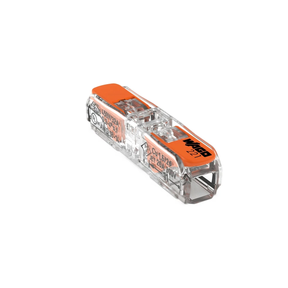 Variantenangebot - Original WAGO Klemmen 221-2411 Stückzahl 1 bis 250 max. 4 mm² - Bild 1 von 1
