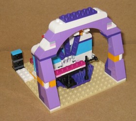 41004 LEGO Friends Rehearsal Stage &ndash; 100% Complete w Instructions EX COND 2013