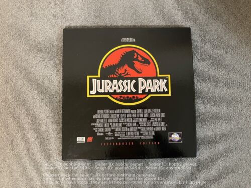 Jurassic Park - Letterboxed Edition - Laser Disc - U.S.A. LD Movie BOX 3discs - Picture 1 of 9