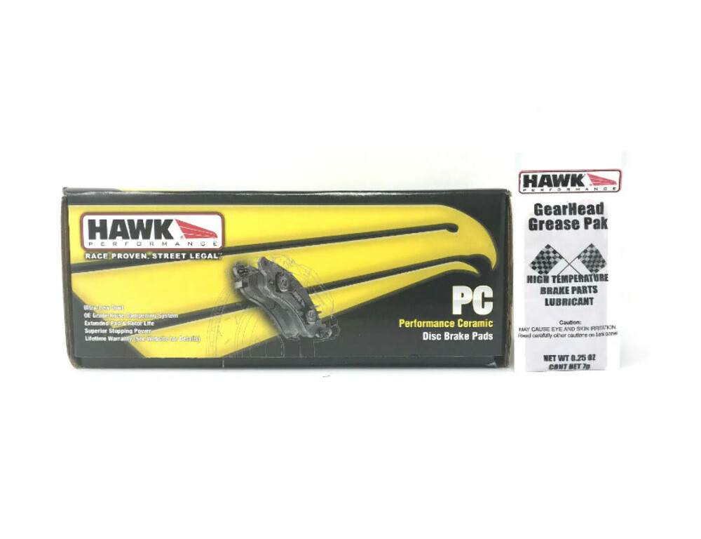 Hawk Ceramic Rear Brake Pads Ferrari 456 GT Porsche 911 928 944 968 GT Turbo