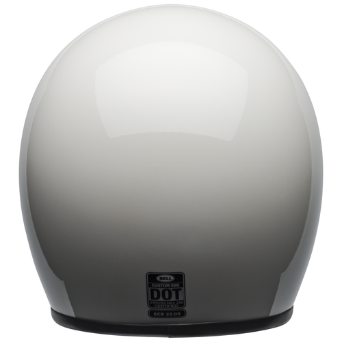 Cascos de moto Bell Custom 500 2024 vintage blancos - Imagen 5 de 12