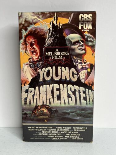 Bande cassette jeune Frankenstein BETAMAX CBS Fox vidéo 1984 Mel Brooks - Photo 1/4