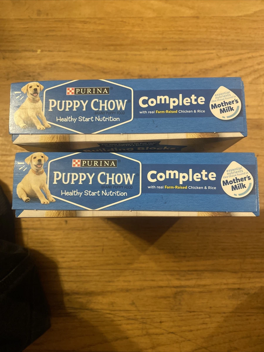 Purina puppy chow complete with sales real chicken