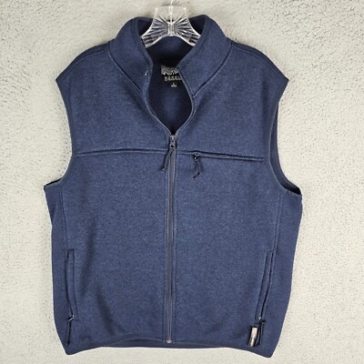 J. Crew Mens Large Nordic Vest in Polartec Jacket AD167