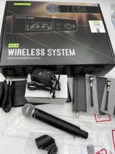 Handheld Wireless Vocal System W/ Sm58 Microphones Express Slxd4 Sm58 Shure
