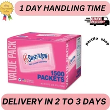 Sweet'N Low Zero Calorie Sweetener Value Pack, 1500 count, 53 oz