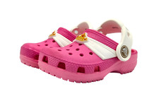 Crocs Z2415 Girls Toddler Pink Disney Princess Clog Sandals Size C5