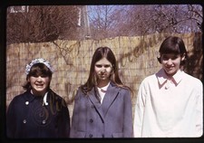 Young Women Teenagers Girls Fashion 35mm Slide 1960s Kodachrome