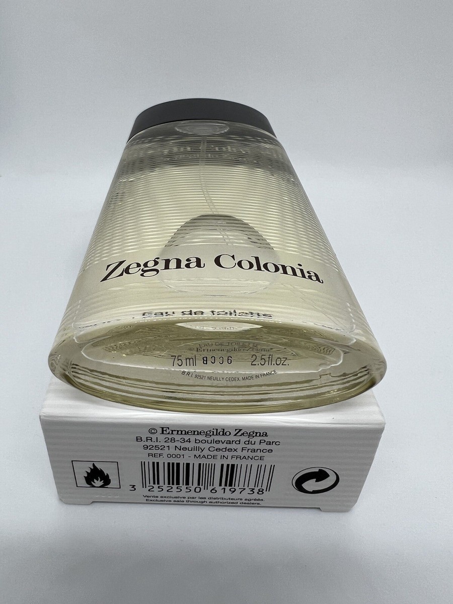 ZEGNA COLONIA EDT Ermenegildo Zegna/ 75ml/2.6 Oz DISCONTINUED | eBay