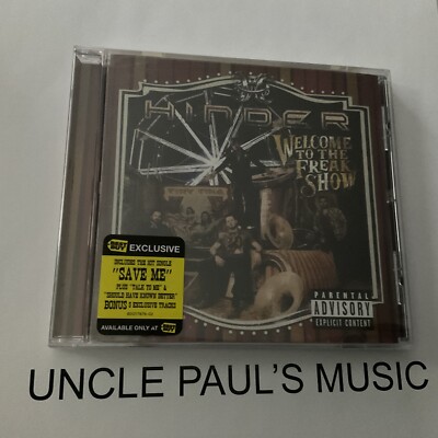 Welcome to the Freak Show Best Buy PA by Hinder CD Brand New Factory Sealed OOAK