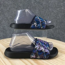 And1 Sandals Mens 7 Crossover Lenticular Sport Slip On Casual Slide Blue Black