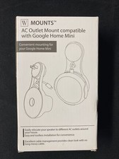 Outlet Wall Mount Holder for Google Nest Mini and Google Home Mini