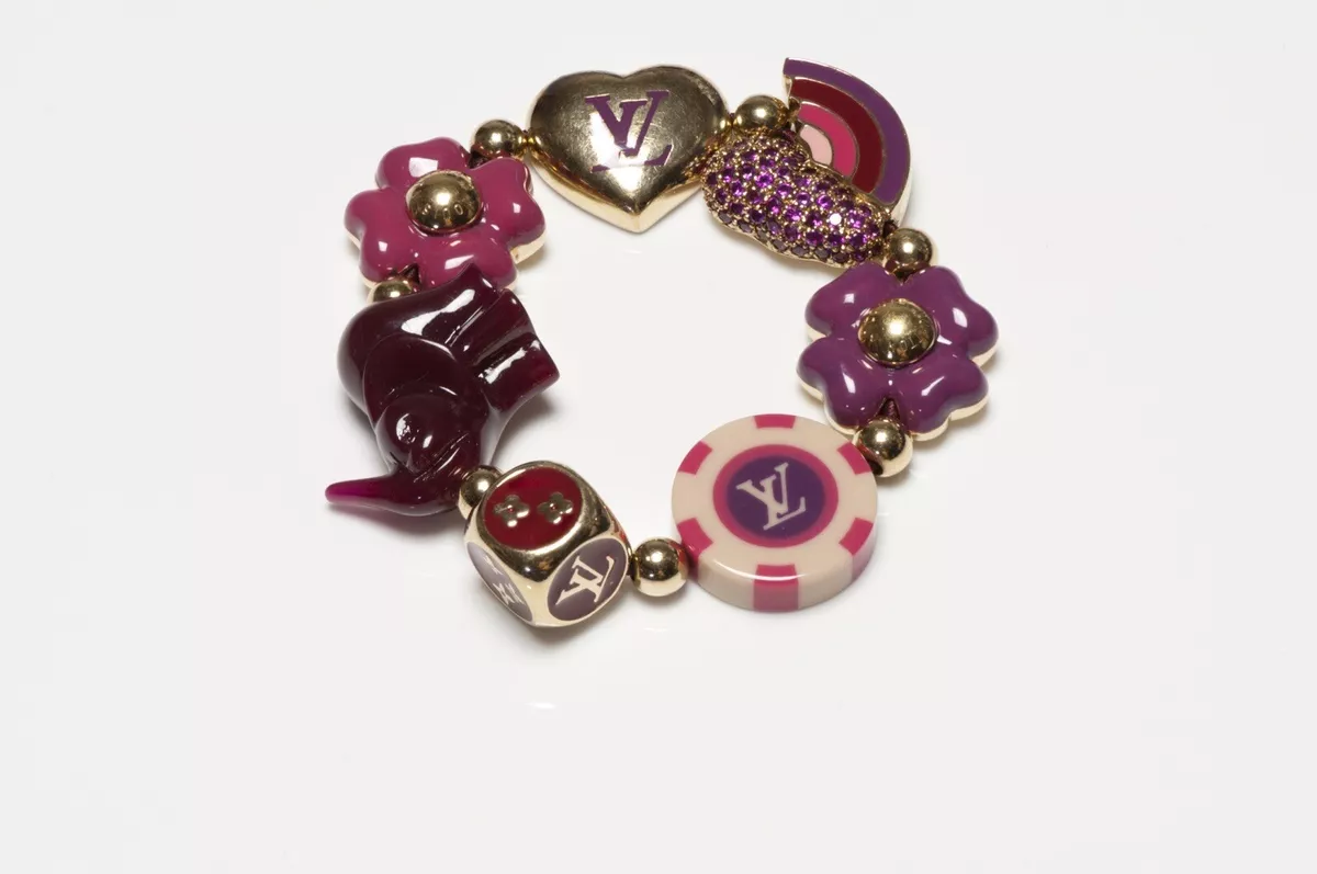 louis vuitton enamel bracelet