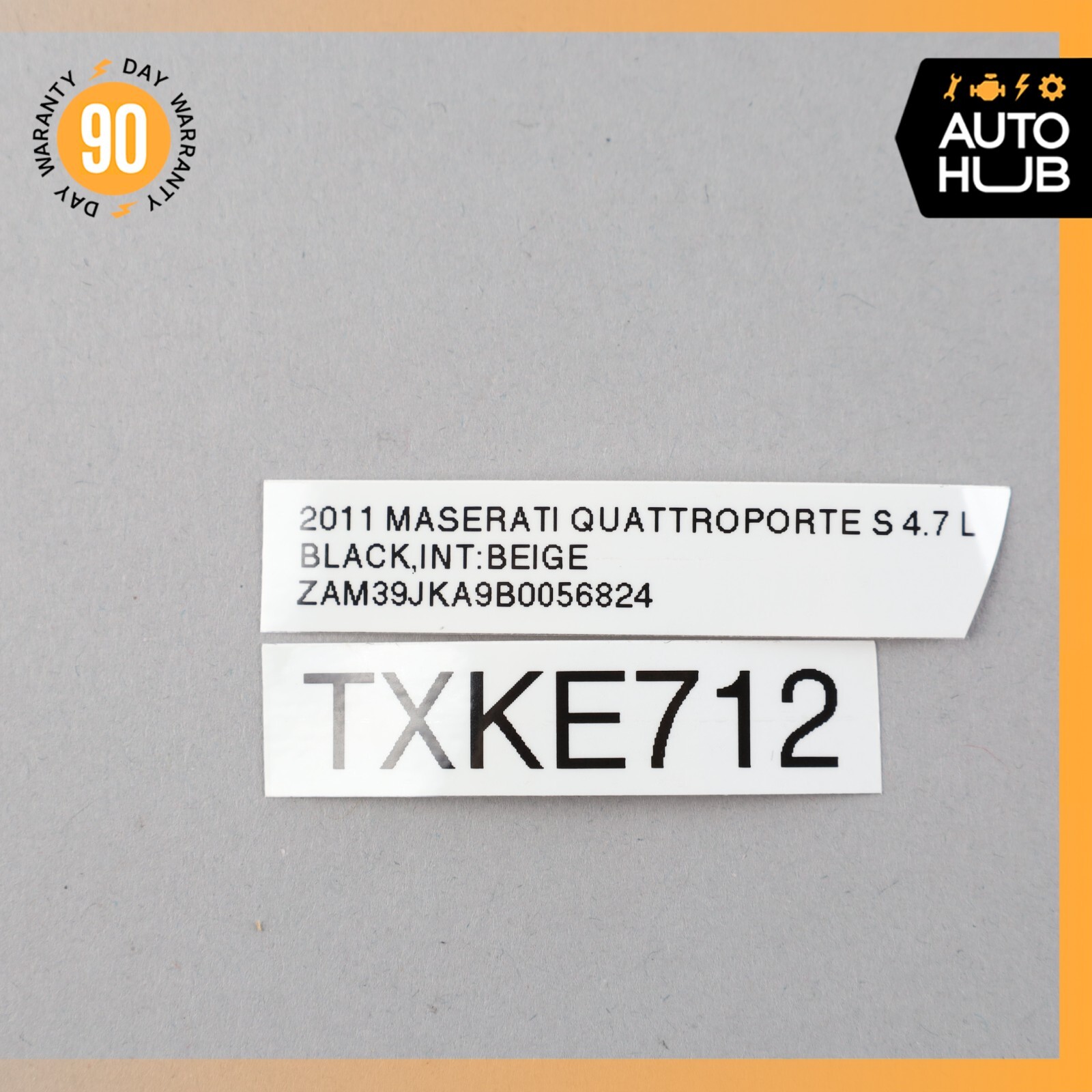03-13 Maserati Quattroporte M139 Rear Left Side Window Switch Control 188259 OEM