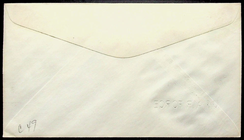 1964 First Day of Issue 5¢ MODERN AIR FORCE BOMBER DC Postmark - Image 2 of 2