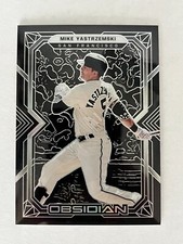 MIKE YASTRZEMSKI 2022 Panini Chronicles Baseball Obsidian