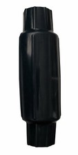 Dock Edge  Torpedo Pipe Bumper, 18", PVC- Black