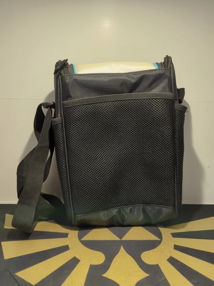 Official OEM Wii Console Backpack, Travel Bag w/Shoulder Sling - Gray & White #1 - Image 2 of 4