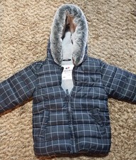 Rokka Rolla Jacket Kids Boys 18-24M Winter Puffer Jacket Lined