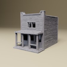 Wild West Shops #1 | 28mm, 20mm | Old West Tabletop Wargaming Terrain