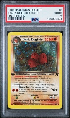 Dark Dugtrio 6/82 Team Rocket Holo for sale online | eBay